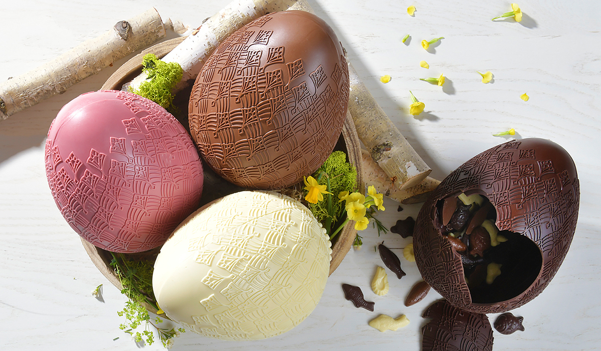 Oeuf de Pâques en chocolat - Recette de cuisine avec photos - Meilleur du  Chef