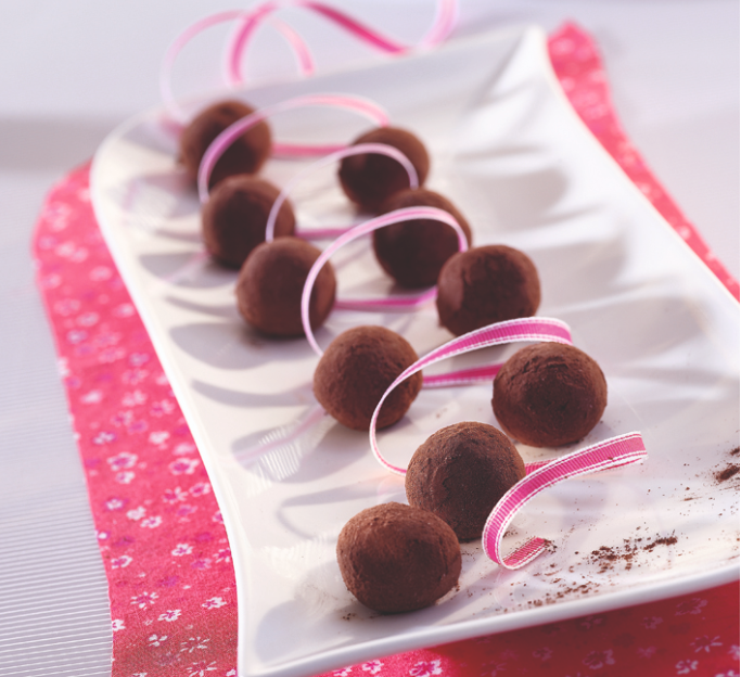 Découvrez la recette des truffes au chocolat ! 