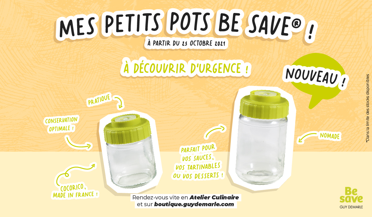 Petit Pot Bébé + couvercle 228ML Be Save®