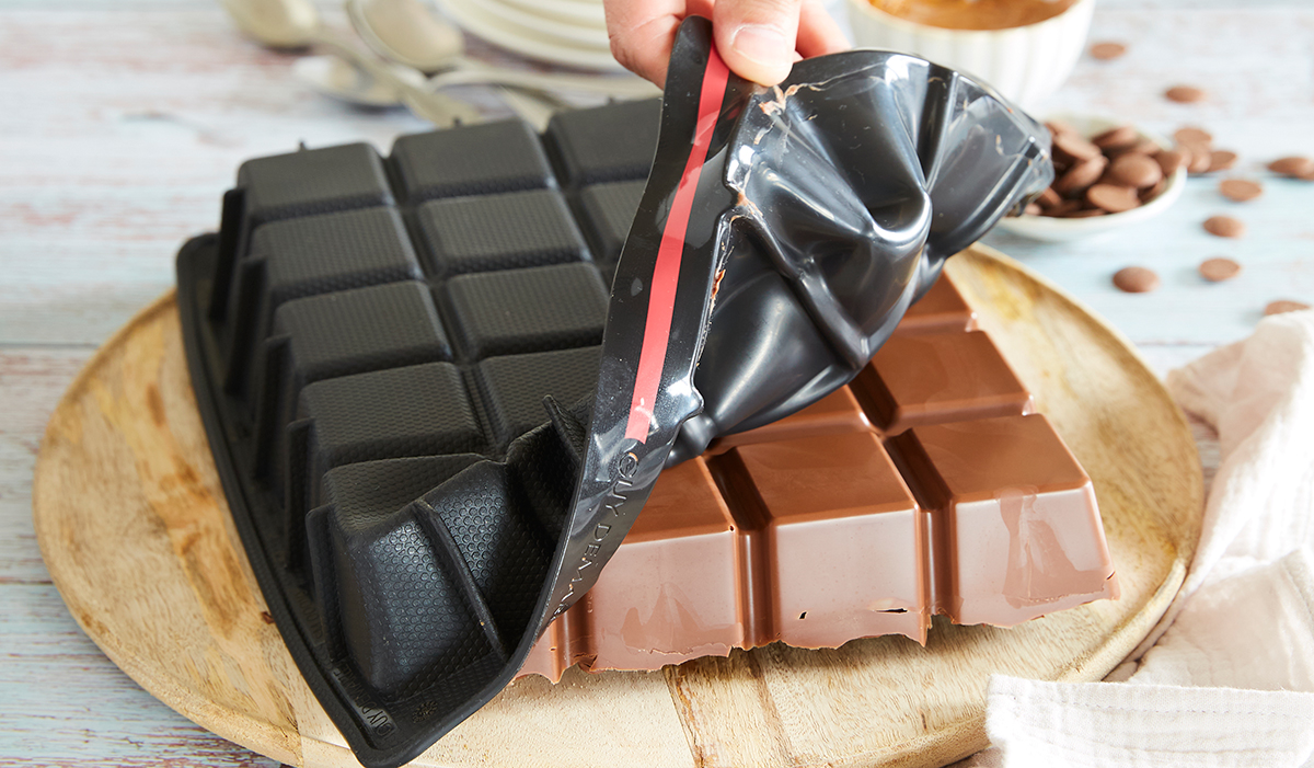 Moule à Chocolat Forme Choco Game - Moule à chocolat en silicone
