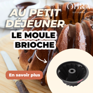 Le Moule à Brioche OHRA® parfait pour le petit déjeuner ! 