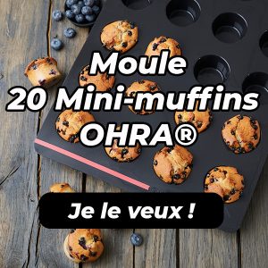 Moule 20 Mini-muffins OHRA®