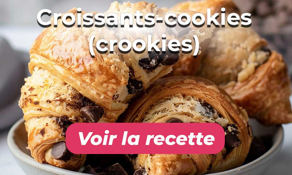 Croissants-cookies (crookies)
