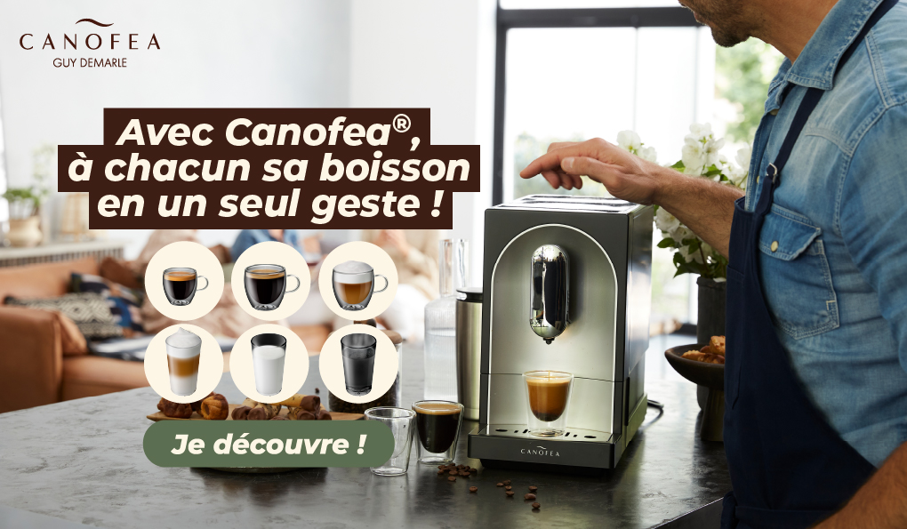 Découvrez CANOFEA®, la machine à café à grains automatique par Guy Demarle