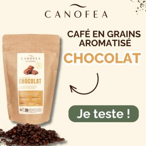 Café en grains aromatisé - Chocolat