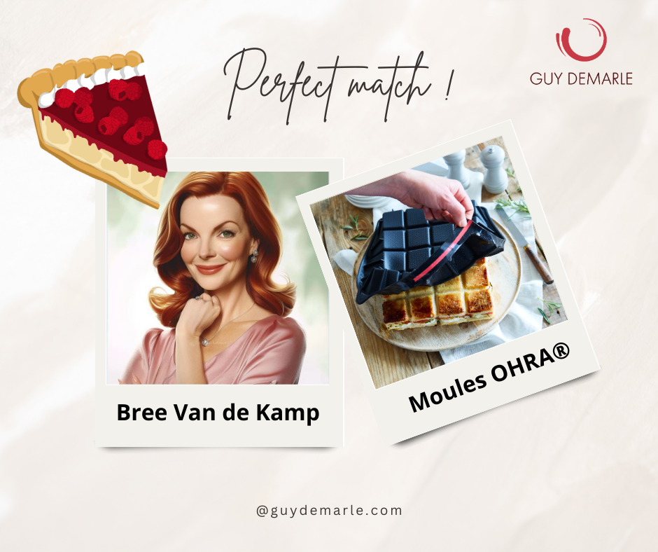 Bree Van de Kamp matche avec... les moules OHRA® ! 