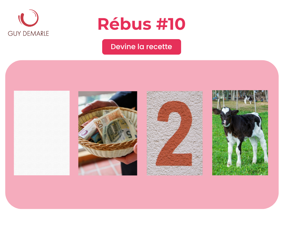 Rébus n°10 : saurez-vous deviner de quelle recette il s'agit ? 