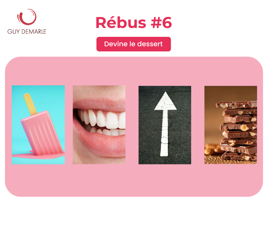 Rébus n°6 : saurez-vous deviner de quel dessert il s'agit ? 