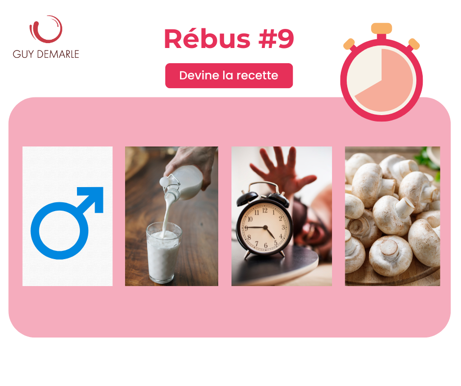 Rébus n°9 : saurez-vous deviner de quelle recette il s'agit ? 