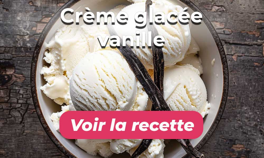 Crème glacée à la vanille