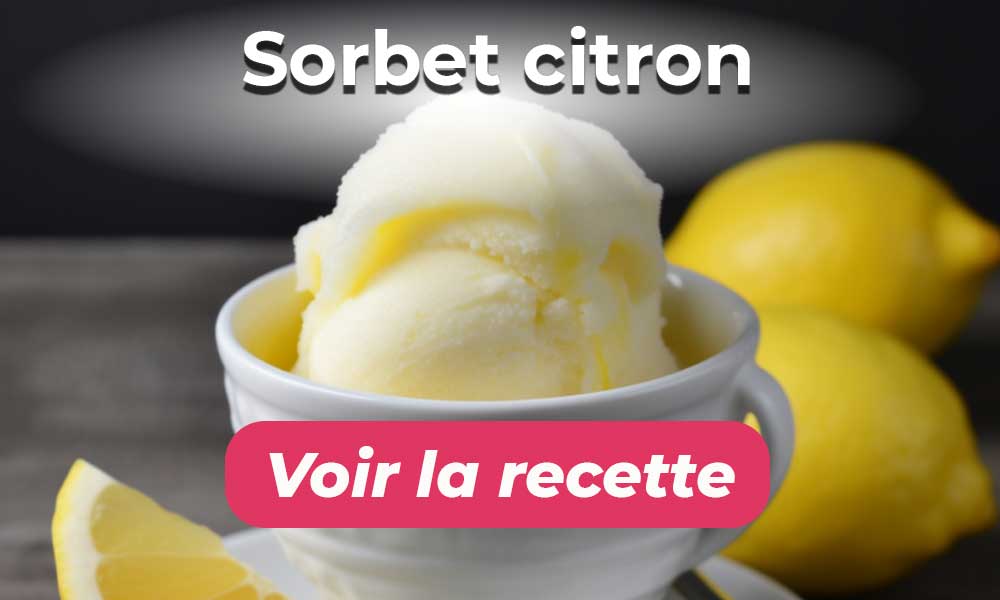 Sorbet au citron