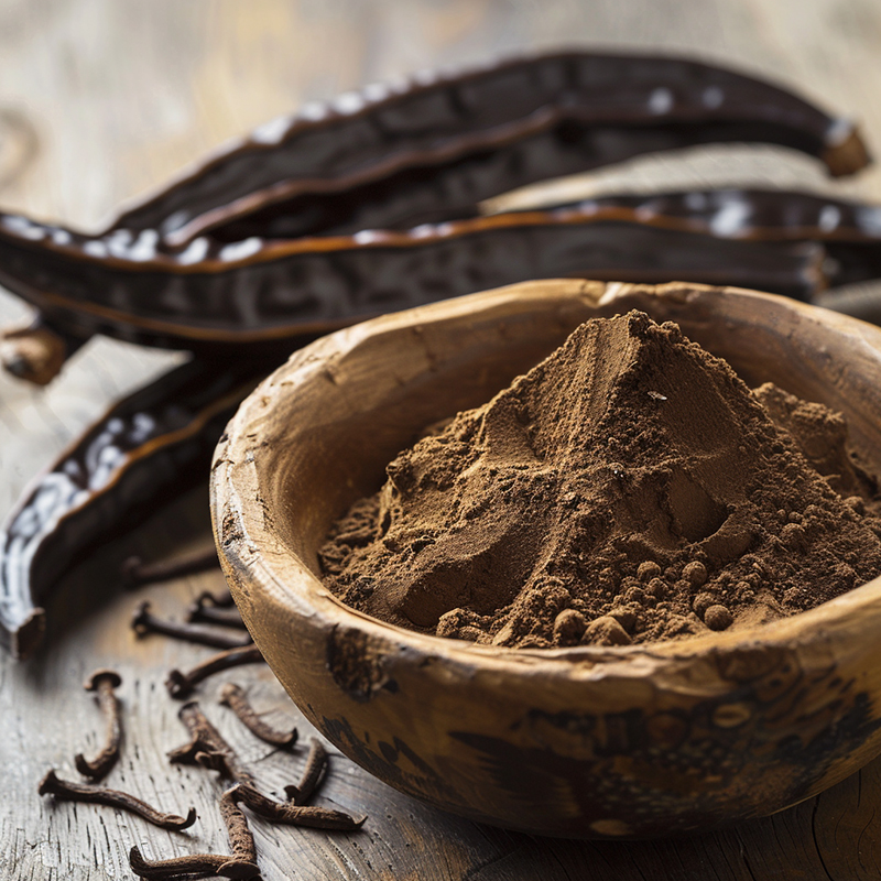 La poudre de caroube, meilleure alternative au chocolat