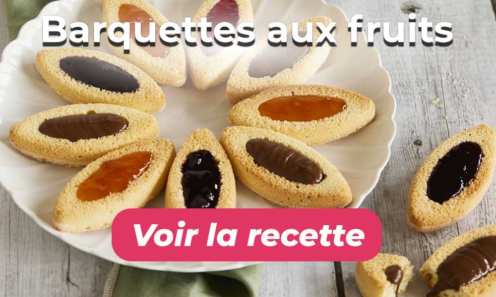 Voir la recette des Barquettes aux fruits