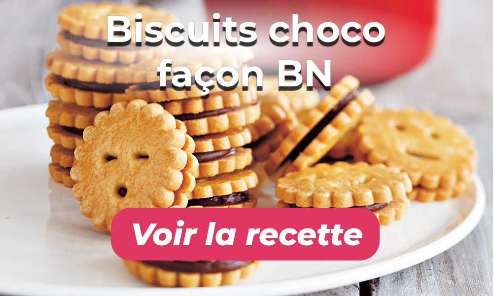 Voir la recette des Biscuits choco façon BN