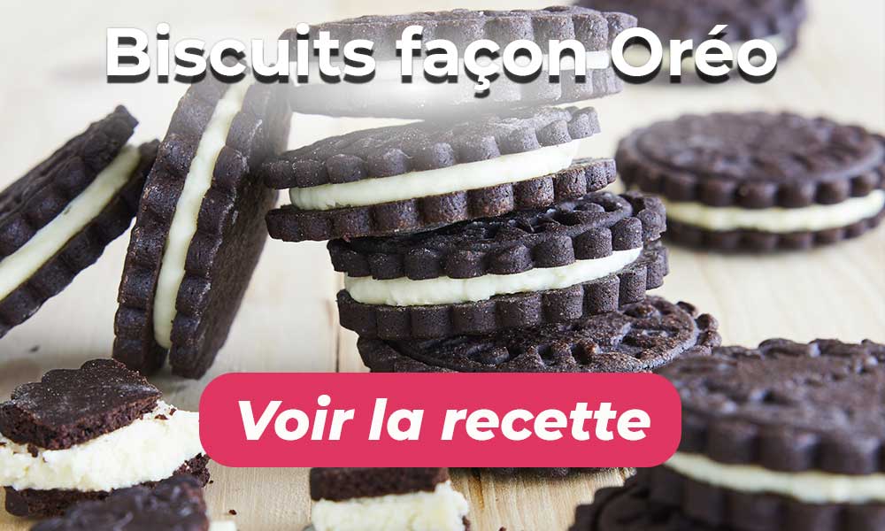 Voir la recette des Biscuits façon Oréo