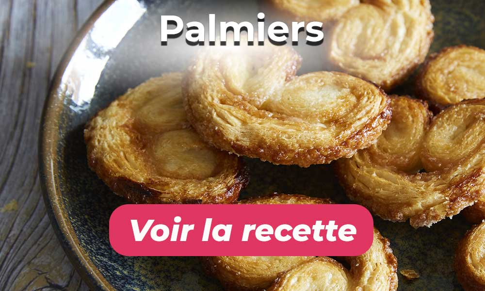 Voir la recette des Palmiers