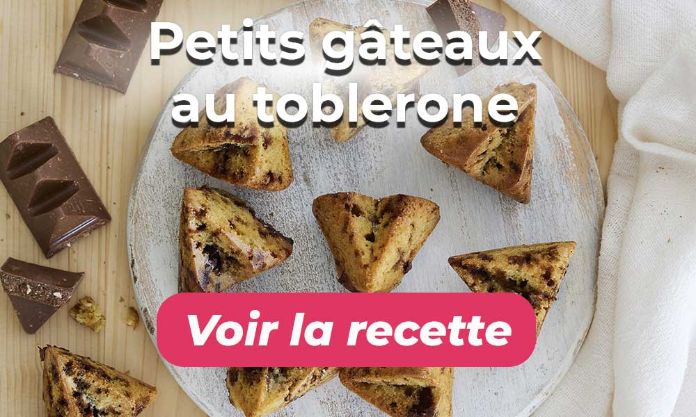 Petits gâteaux au Toblerone