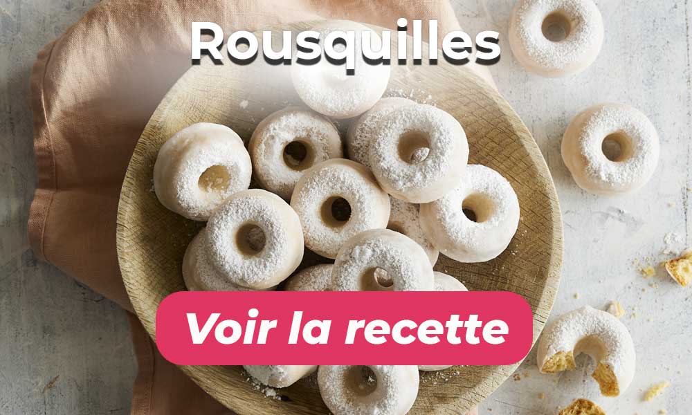 Voir la recette des Rousquilles