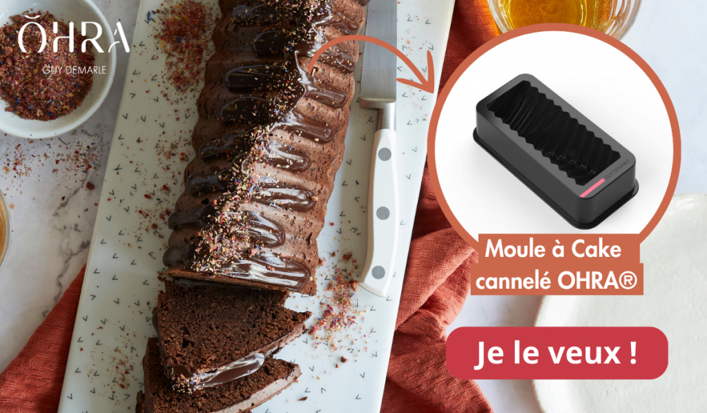 Craquez pour le Moule à Cake cannelé OHRA®