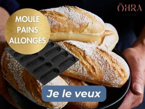 Moule 12 Pains allongés OHRA®