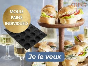 Moule 20 Pains individuels OHRA®