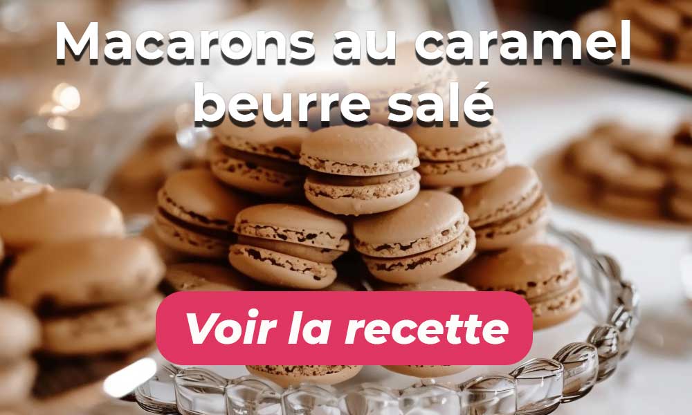 Macarons au caramel beurre salé