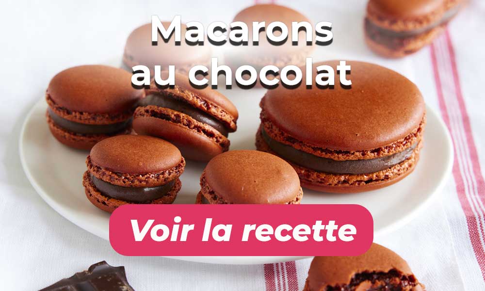 Macarons au chocolat