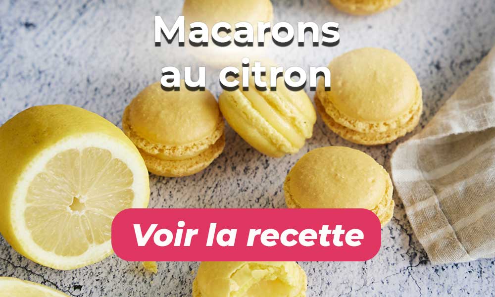 Macarons au citron 