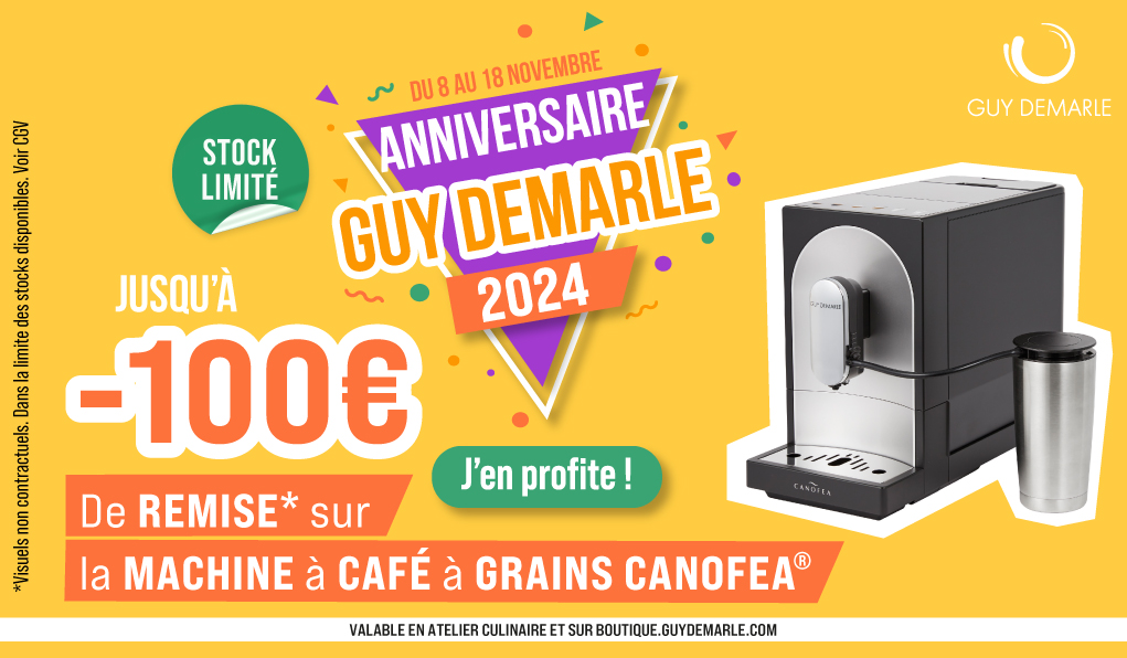 Jusqu'à -100€ de remise sur la Machine à café à grains CANOFEA® !