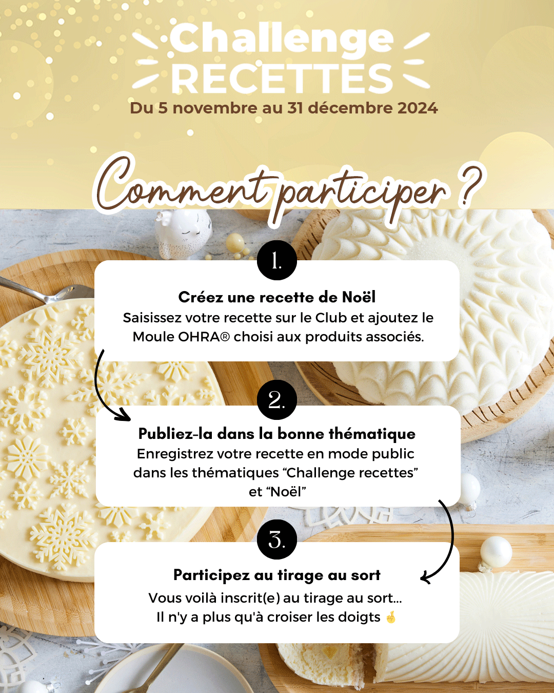 Challenge recettes de Noël : comment participer ?