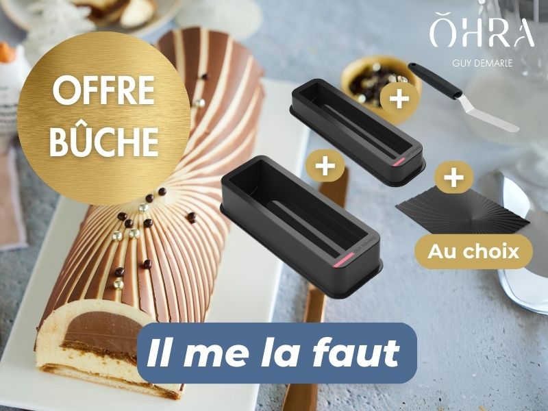 L'offre bûche de Noël pour toutes vos bûches traditionnelles glacées ou façon entremets