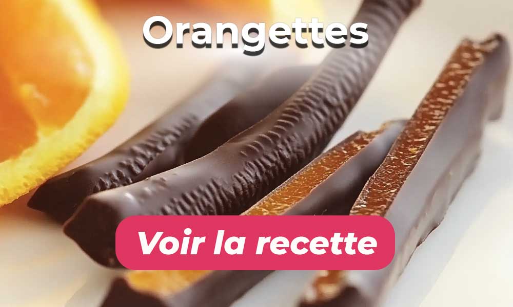 Voir la recette des Orangettes 