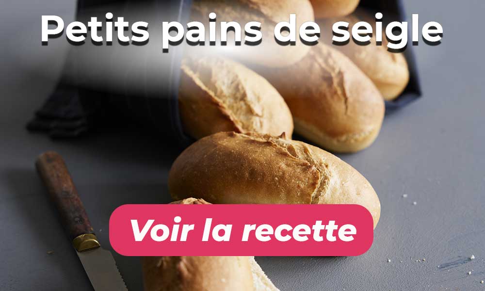 Voir la recette des Petits pains de seigle