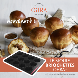 Moule 12 Briochettes OHRA®