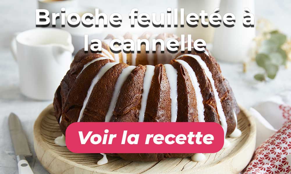 Brioche feuilletée à la cannelle