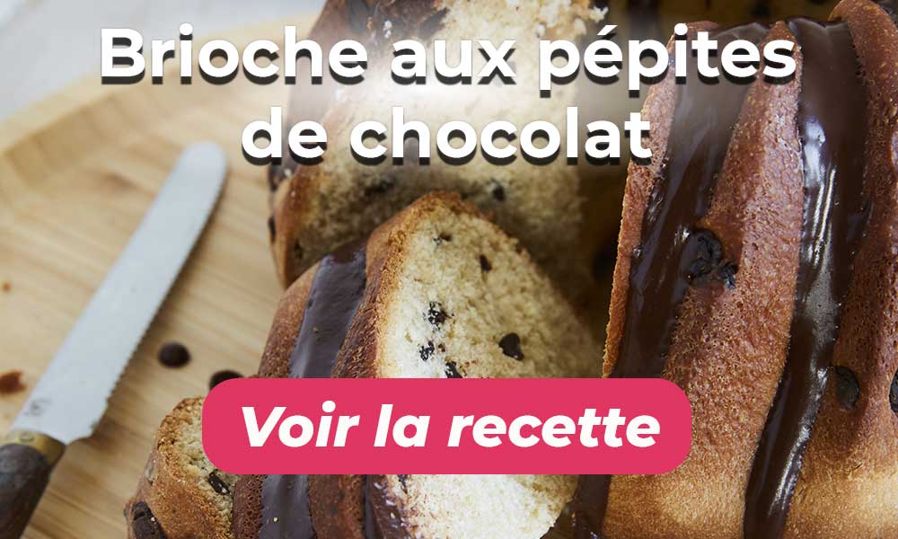 Brioche aux pépites de chocolat