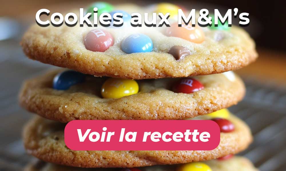 Cookies aux M&M's