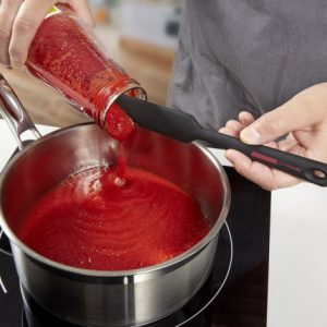 Spatule longue en silicone