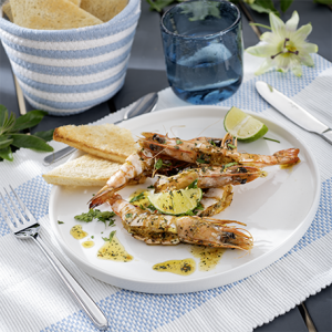 Gambas grillées aux saveurs d’Asie