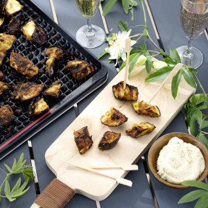 Aubergines rôties aux épices 