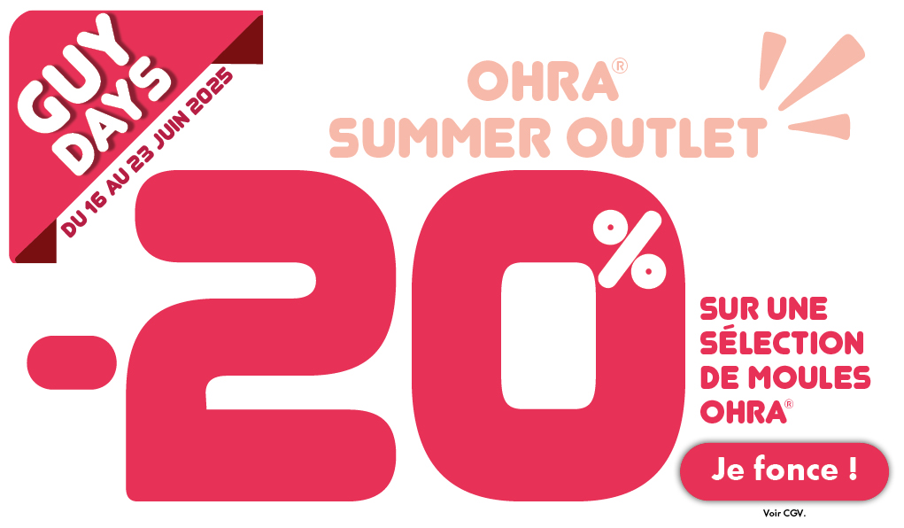 -20% sur une sélection de moules OHRA®