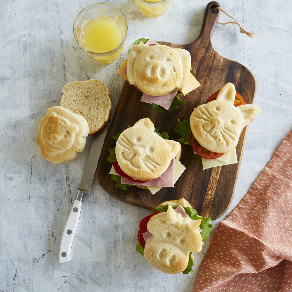 Petits sandwichs animaux
