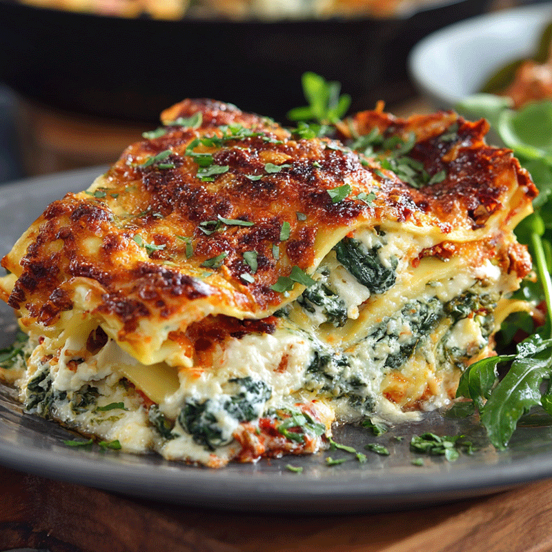 Lasagnes ricotta épinards